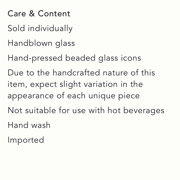 Anthropologie Confetti Icon Juice Glass Bunny Rabbit Easter Spring NWT - Picture 6 of 8